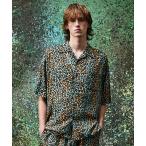 ショッピングSHIRTS シャツ LEOPARD OPEN COLLAR SHORT SLEEVE SHIRTS メンズ