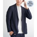 ジャケット テーラードジャケット 「雑誌MonoMax5月号掲載」GOKU楽ワークサッカージャケット「セットアップ対応」 メンズ