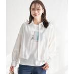 ブラウス シャツ ドロストロングテールシャツ レディース