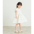 ワンピース ハート総柄ワンピース キッズ 子供服 女の子