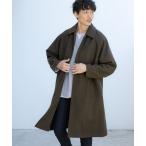 [GLOBAL WORK] пальто с отложным воротником LARGE хаки мужской 