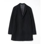 [MICHEL KLEIN] Пальто Честерфилд 48 черный мужской 