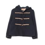 [CRYSTAL BALL] вышивка полупальто "даффл коут" FREE черный женский 