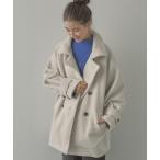 「saloon」 トレンチコート FREE アイボリー レディース