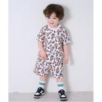 パンツ 総柄ファニーゴリラショートパンツ キッズ 子供服 男の子