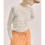 tシャツ Pickl gather CS ピックルギャザーカットソー レディース