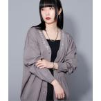 [Ellno Loset] вязаный кардиган MEDIUM серый мужской 