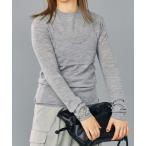 「BABYLONE」 長袖ニット フリー ライトグレー レディース