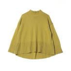 [URBAN RESEARCH] вышивка длинный рукав вязаный FREE зеленый женский 