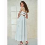 ワンピース Taormina Dress コットンサテンベアタックドレス