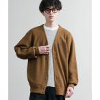 カーディガン U.S. POLO ASSN ユーエスポロアッスン オーバーサイズワンポイントロゴ刺繍ニットカーディガン メンズ レディース