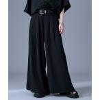 パンツ 「新色追加」ノーブルトロミボリュームタックワイドパンツ / SETUP対応 メンズ レディース