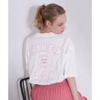 tシャツ VARSITY LOGO T-SHIRT/バーシティーロゴティーシャツ レディース