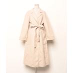 [SNIDEL] Пальто Честерфилд ONE SIZE бежевый женский 