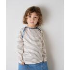 tシャツ 配色パイピングマルチボーダープルオーバー キッズ 子供服 男の子 女の子