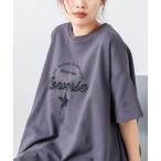 tシャツ 「CONVERSE/コンバース」ポンチフレアチュニック レディース