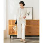 ショッピングセレモニースーツ セットアップ 「2025新作」「3WAY/洗える/セレモニースーツ/セットアップ」半袖トップス付ノーカラージャケット・アンクル丈ストレートパンツ 3点