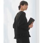 ショッピングセレモニー ブラウス シャツ 「2025新作」「セットアップ対応/洗える/セレモニースーツ」ふんわり裾ペプラムトップス 単品 レディース