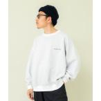 トレーナー スウェット SUPER WIDE SWEAT CREW-NECK メンズ