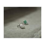 ショッピングリング 指輪 リング 「rapiecage glacon」ラインフレームオーバルストーンリング　GC レディース