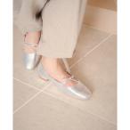 ショッピングパンプス パンプス メタリック リボン 2cm パンプス