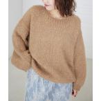 「TRICOTS JEAN MARC」 長袖ニット FREE ベージュ レディース