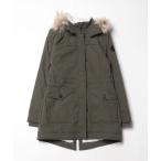 ショッピングホリスター 「Hollister」 ワンポイントモッズコート L グリーン レディース