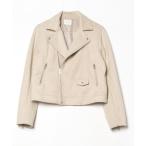 「LOWRYS FARM」 ライダースジャケット L イエロー レディース