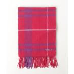 [FURLA] в клетку muffler - Pink Lady -s