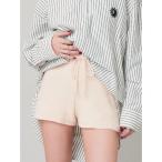 パンツ ポケットニットショートパンツ レディース