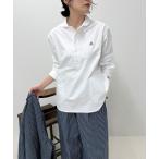 ブラウス シャツ 「GEVACO/ゲバコ」オックスプルオーバー丸襟シャツ レディース