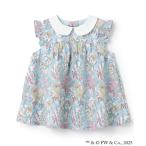 チュニック 「ピーターラビット(TM)」リバティチュニック キッズ 子供服 女の子