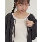 tシャツ テレコノースリ レディース