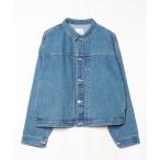 デニムジャケット gジャン (GENE HEAVENS)タックスリーブデニムジャケット レディース
