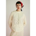 ベスト ジレ lace vest　　レースベスト レディース