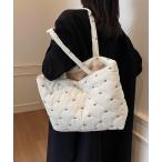 トートバッグ Mignonjour/リボンキルティングトートバッグ M2698 レディース