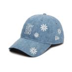 キャップ 帽子 NEW ERA/ニューエラ キャップ 9TWENTY Flower Embroidery NEW ERA 1920 ネイビー/ブラック