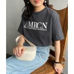 tシャツ 「FUDGE 7月号掲載」「Americana×JEANS FACTORY/アメリカーナ×ジーンズファクトリー」 別注 オゾンバイオ加工 バ
