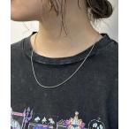 指輪 リング ステンレスナローネックレス レディース メンズ
