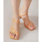サンダル LE VERNIS(ル・ベルニ)Nude sandals レディース