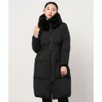 ショッピングnano 「NANO universe」 ダウンコート 36 ブラック レディース