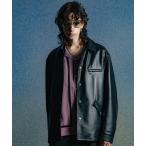 カバーオール SPANISH LAMB LEATHER SPORTS JACKET メンズ