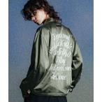 ブルゾン アウター CHAIN STITCH EMBROIDERY BLOUSON JACKET メンズ