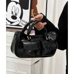 ハンドバッグ 2WAY フロントポケットデザイン ショルダーバッグ cula1083