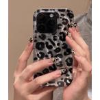 スマホケース ヒョウ柄 レオパード柄 クリア iPhoneカバー アイフォンケース ipc731