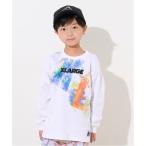 tシャツ ビッグロゴ長袖Tシャツ キッズ 子供服 男の子