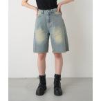 パンツ デニムハーフパンツ レディース