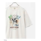 tシャツ Disney ミッキーロックプリントTシャツ メンズ レディース