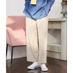 スラックス パンツ 「2025春夏」ストレッチワイドパンツ レディース