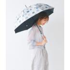 傘 完全遮光 UVカット100% 日傘 晴雨兼用 ジャンプ傘 デザインシリーズ 北欧ドット柄 レディース